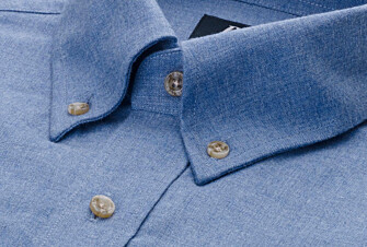 Chemise flanelle - Bleu Chiné - ANDER