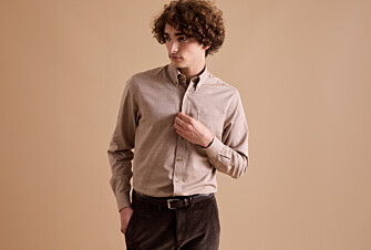 Chemise flanelle Camel - ANDER