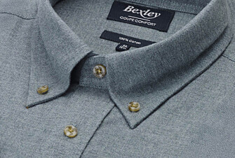 Chemise flanelle Vert Tilleul - ANDER