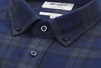 Chemise flanelle Navy et Vert Foncé - Poche poitrine - ANDRICK