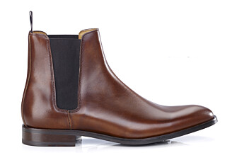 Chelsea boots semelle gomme homme Cognac patiné - TODDINGTON GOMME
