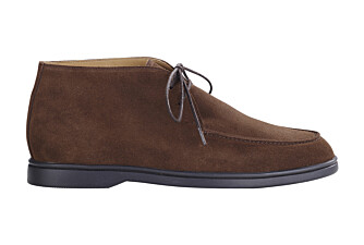 Bottines casual homme Velours Havane - SERENOA