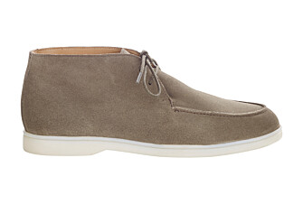 Bottines casual homme Velours Kaki - SERENOA