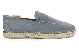 Mocassin homme Velours Eucalyptus - PANAREA