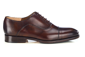 Richelieu homme en cuir - Chocolat Nuancé - GRAKLEY