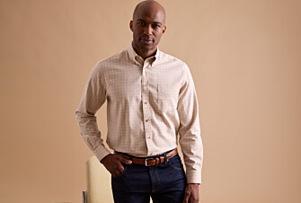 Chemise Beige et Blanc  - VALDEN
