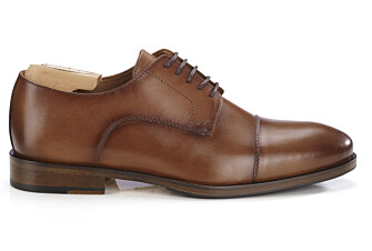 Derbies homme Cognac Patiné - MAYWELL PATIN