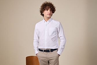 Chemise Oxford homme Blanc - Col américain - BRADFORD II