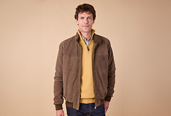 Blouson Velours Cacao - 100% Cuir  - SEAVER