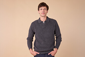 Pull Homme - Gris anthracite chiné - BRENNEN