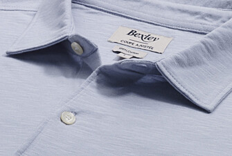 Chemis homme jersey 100% coton - Bleu Ciel - AIGNAN