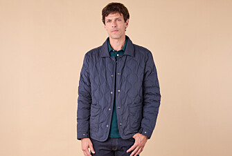 Doudoune Matelassée en Navy - NORSTEN
