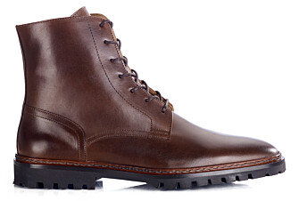 Bottine homme - Chocolat Patiné - FYFIELD GOMME