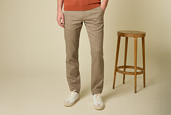 Pantalon chino homme Chevron Kaki Clair - KERYLL