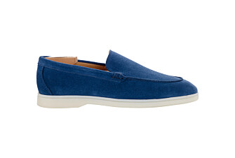 Mocassin homme - Velours Indigo - MANASOTA III