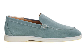 Mocassin homme - Velours Eucalyptus - MANASOTA III