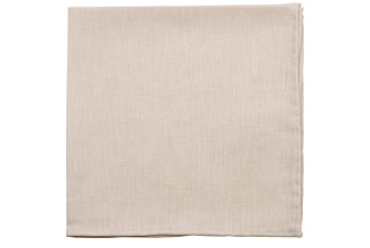 Pochette en Chambray Écru Coton et Lin