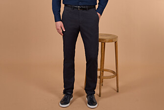 Pantalon chino homme à chevrons anthracite - KENYON