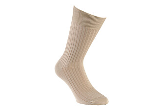 Chaussettes ville homme fil d’Écosse Beige