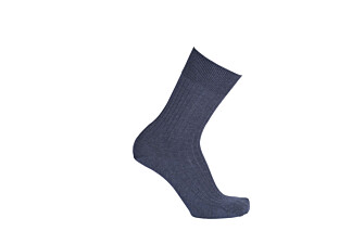 Chaussettes ville homme fil d’Ecosse Bleu Chiné