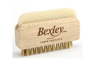 Brosse en hêtre et crêpe véritable - 9cm