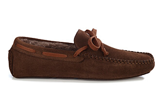 Chaussons homme Velours Havane