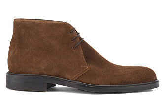 Low boots homme Velours Havane - GREENWICH GOMME CITY