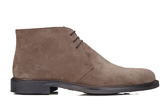 Low boots homme Velours Taupe foncé - GREENWICH GOMME CITY