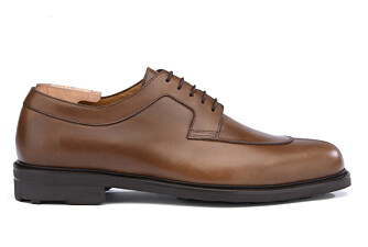 Derbies homme Cognac semelle gomme - KENT GOMME COUNTRY