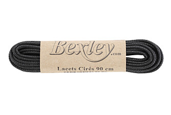 3 paires de lacets Noirs pour bottines