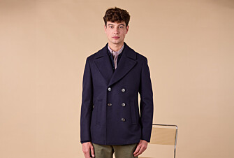 Manteau homme type Caban Marine - GAËLAN