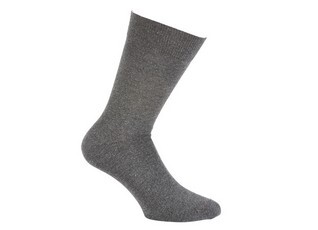Chaussettes homme fines coton Anthracite