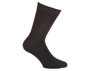 Chaussettes homme fines coton Noir