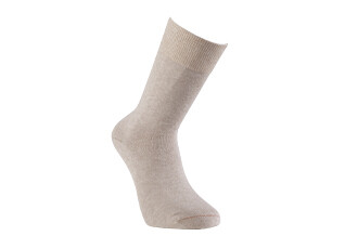 Chaussettes homme coton Beige Chiné