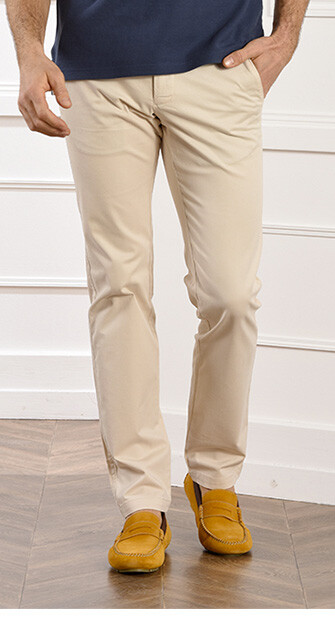 Pantalon chino homme Écru - KYRK