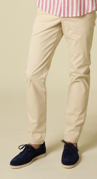 Pantalon chino homme Écru - KYRK