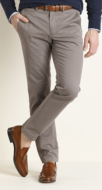 Pantalon chino homme Taupe - KYRK