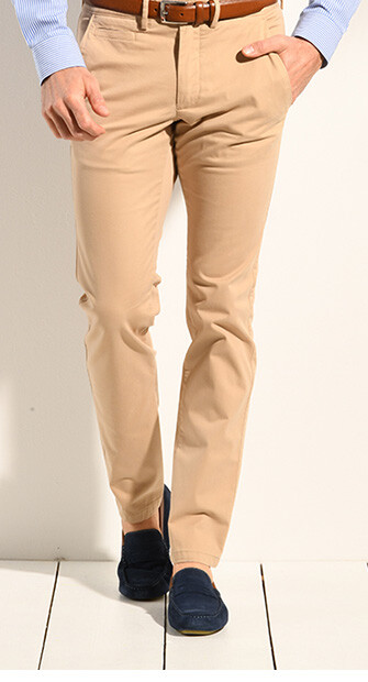 Pantalon chino homme Beige Foncé - KYRK