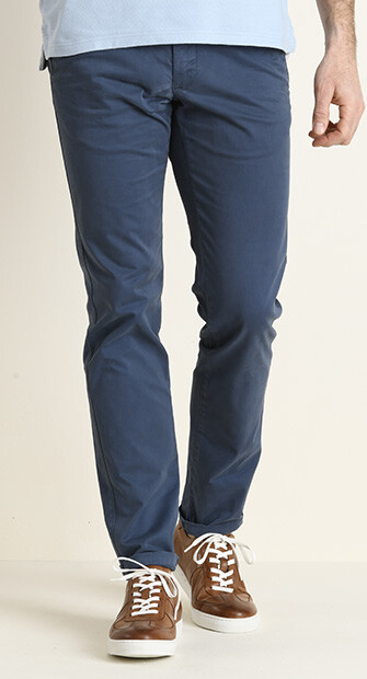 Pantalon chino homme Bleu Franc - KYRK