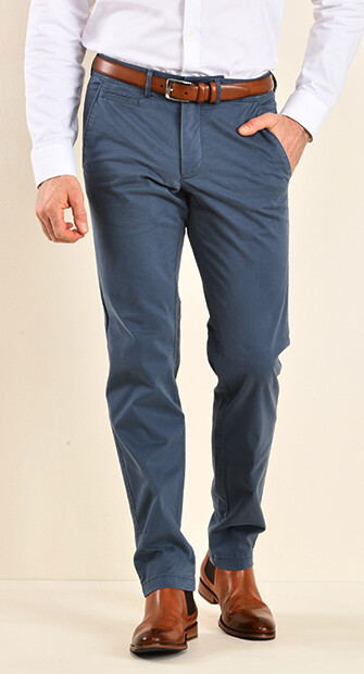 Pantalon chino homme Bleu Nordique - KYRK