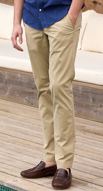 Pantalon chino homme Beige - KYRK
