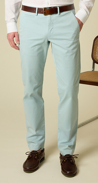 Pantalon chino homme Eucalyptus - KYRK