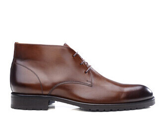 Desert boots homme Cognac patiné - WARWICK