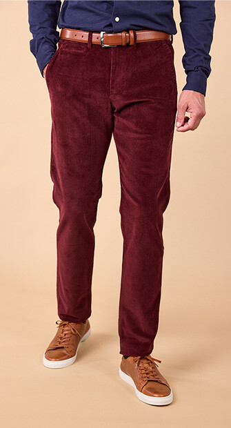 Pantalon Chino - Bordeaux - NORMAN