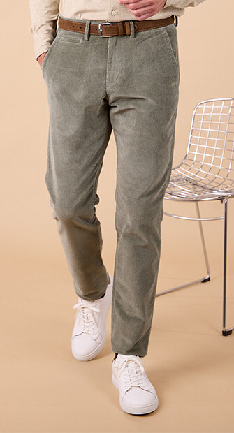 Pantalon Chino - Vert Eucalyptus - NORMAN