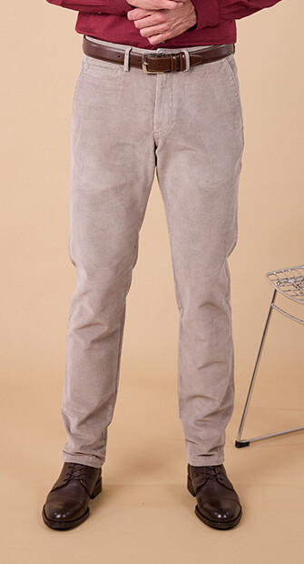 Pantalon Chino - Gris Taupe Clair - NORMAN