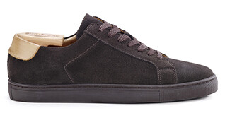 Sneakers homme Velours Brun - INGLEWOOD