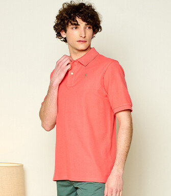 Polo homme Corail - GARETH