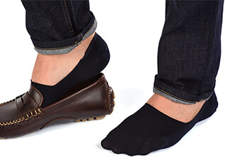 Chaussettes invisibles homme Marine