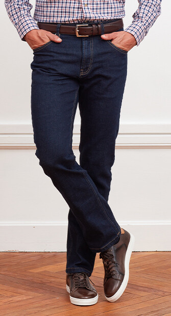 Jean homme Indigo Brut Regular - CHUCK II